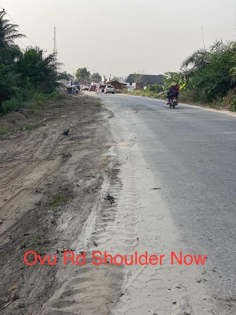 Ovu Road Shoulder Upgrade