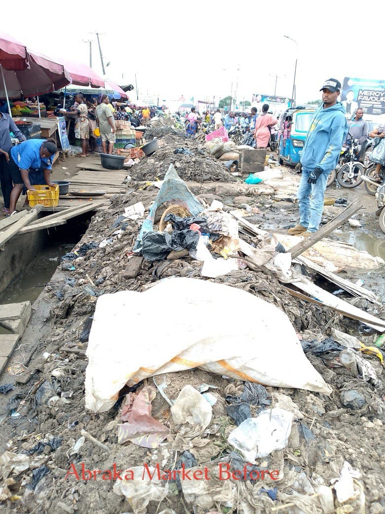 Abraka market Environmental Cleanup