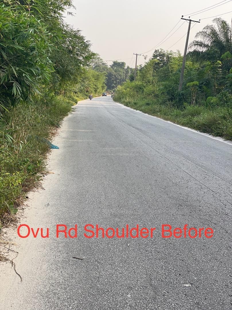 Ovu Road Shoulder Upgrade
