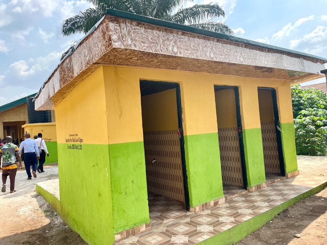 Provision of Water system Toilet 