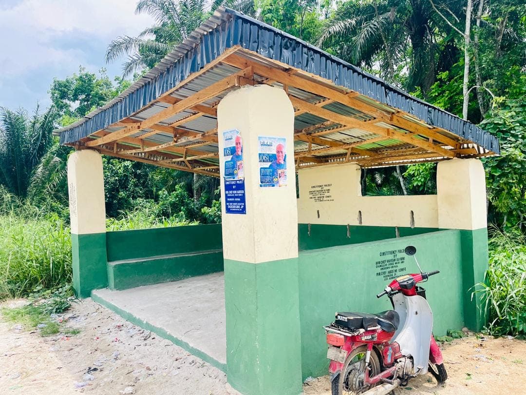Construction of Bus Stop