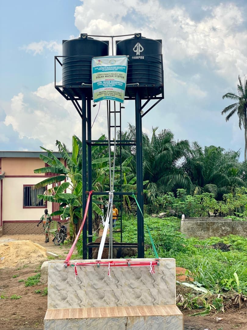 Provision of Solar Powered Water system 