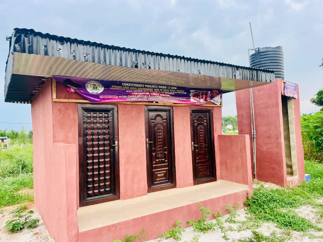 Provision of Water System Toilet Facility