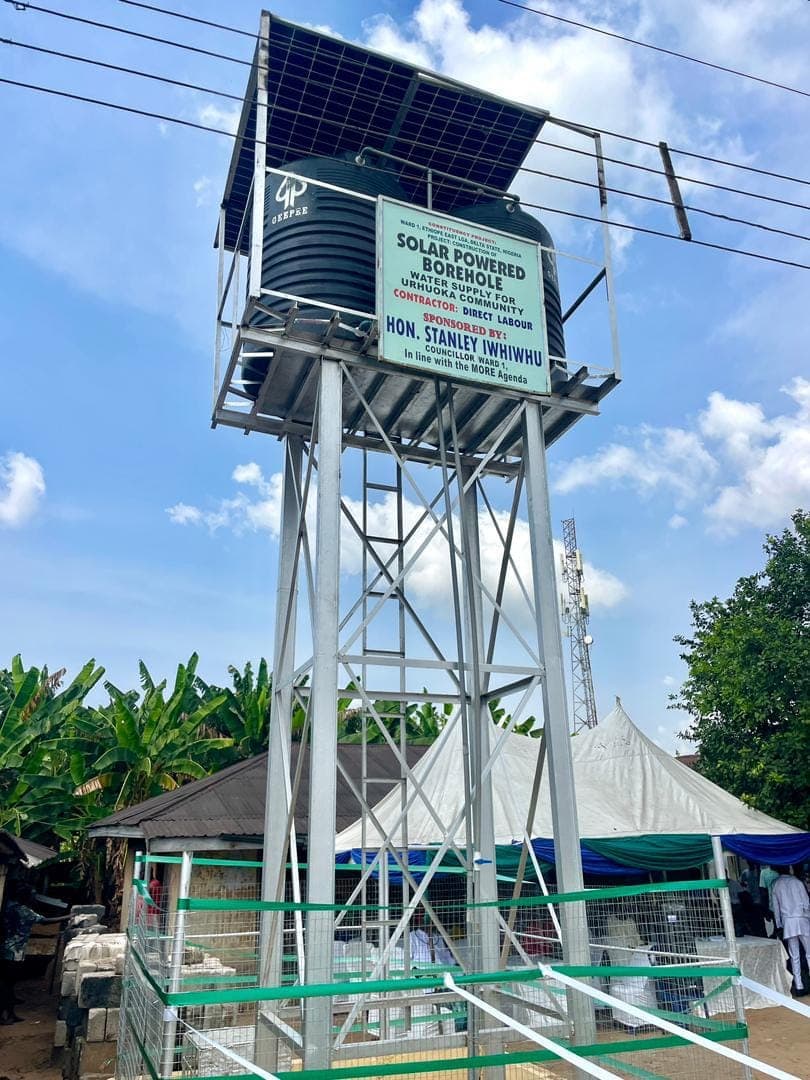 Provision of Solar powered Water system 