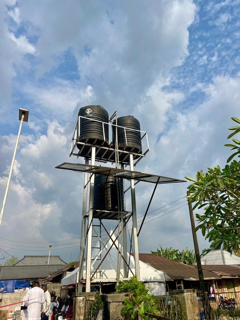 Renovation of Palm Oil processing Mill and Renovation of Solar Powered Water System in Okpara-Waterside