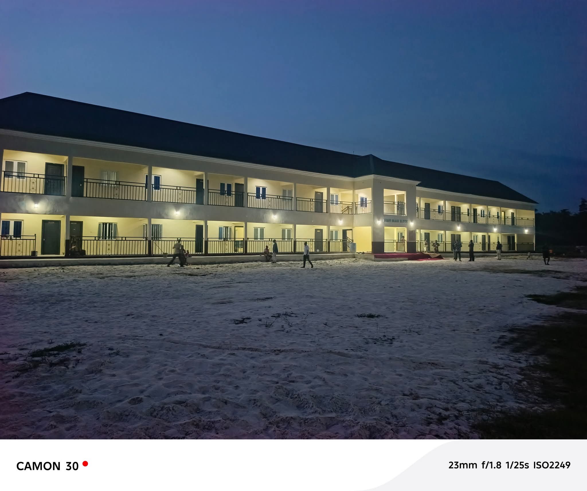 Night View of the Council Secretariat