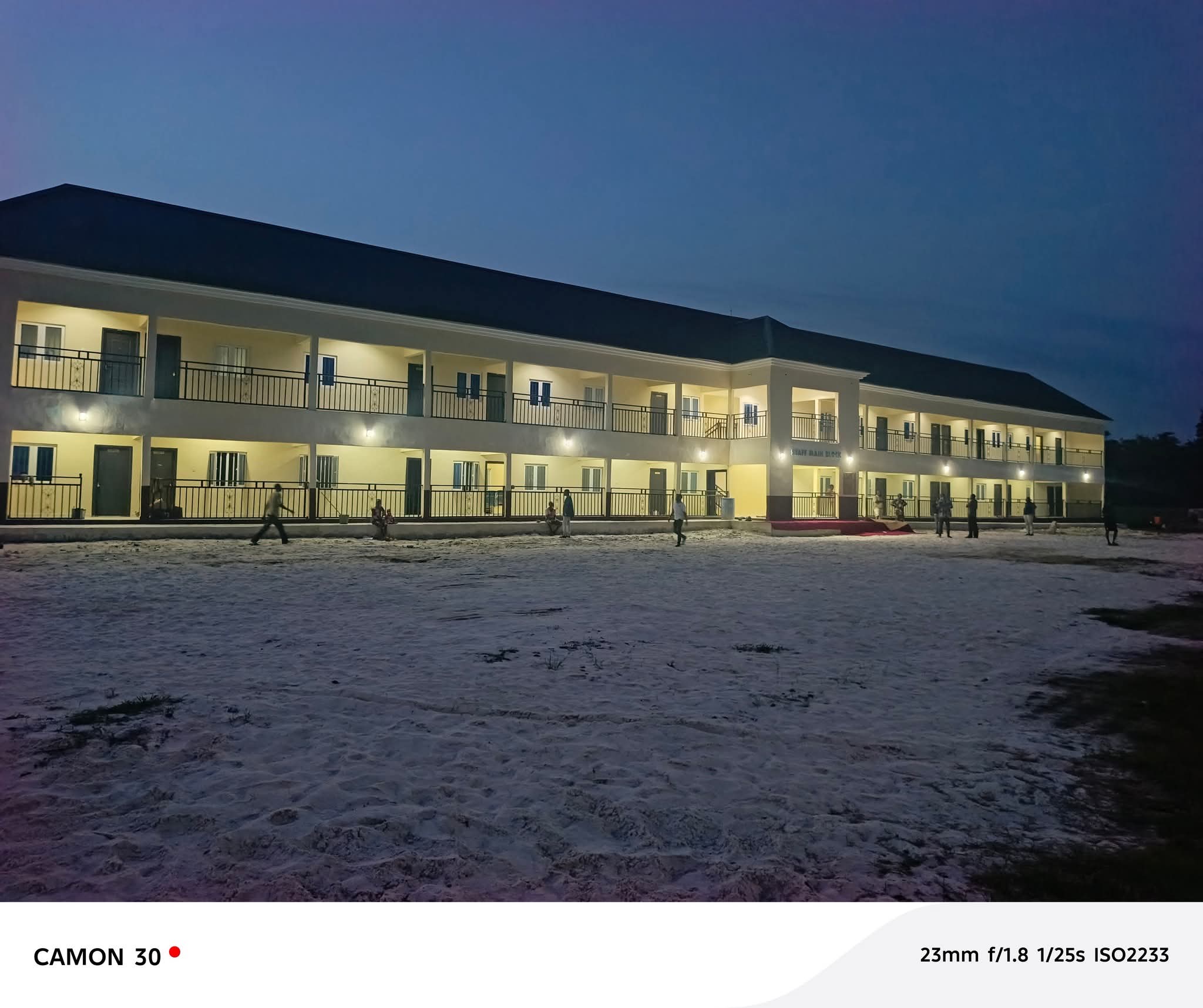 Night View of the Council Secretariat