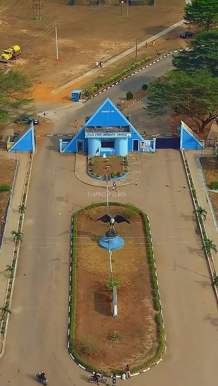 Gateway entrance to a landmark site in Ethiope East